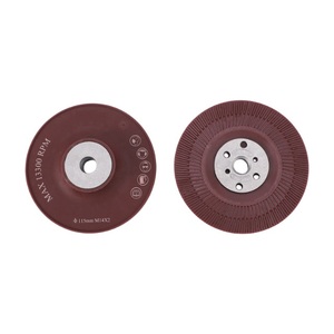 Disque de ponçage et de polissage Pexmientas en caoutchouc auto-adhésif pour meuleuse d'<span class=keywords><strong>angle</strong></span> avec support de disque - Product Image 1