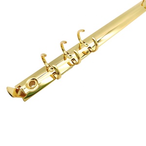 Jxy TR241-6-15/15 Brass A5/A6/A7 Hình Dạng 6-Ring Cơ Chế Văn Phòng Matte Black & Vàng Kim Loại Chất Kết Dính Clip 15Mm - Product Image 3