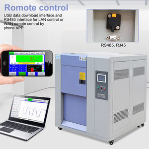 Chambre d'essai de choc thermique, testeur de choc thermique programmable à température alternative chaud-froid - Product Image 1