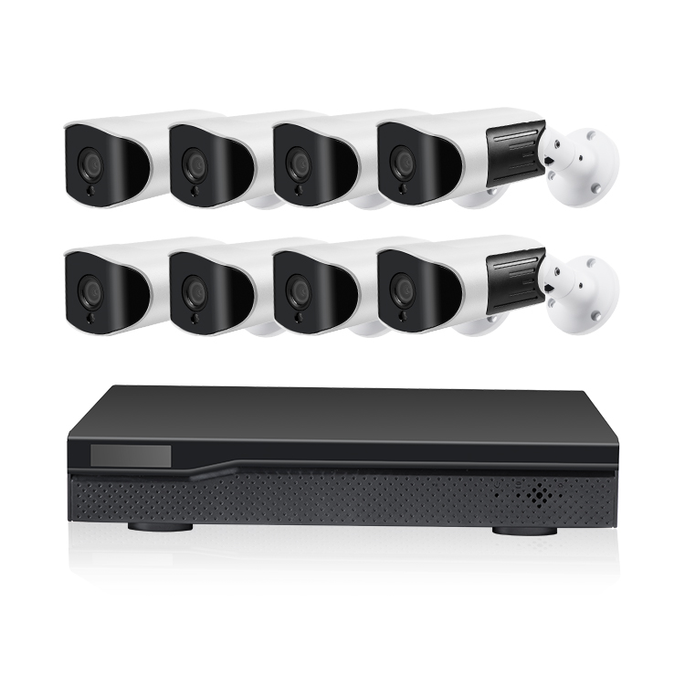 Новая модель систем охранного видеонаблюдения: 5MP профессиональный зум 8-канальная система домашнего безопасности POE камера Kit