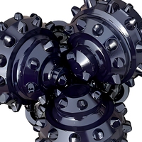 Foret triconique rotatif TCI de 6 1/2 pouces IADC 537 / 637 pour puits d'eau
