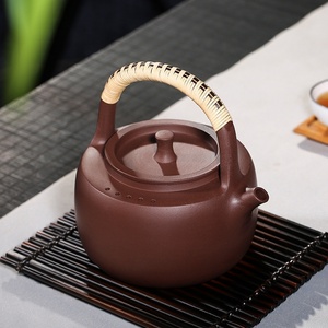 Bouilloire à thé en céramique artisanale Yixing, originale, pour la santé, vente en gros, ZD-H983-G08S22 High T - Product Image 3