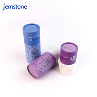 Perles de lessive biodégradables au design personnalisé Perles cylindre en papier rehausseur de parfum Emballage en tube de carton kraft