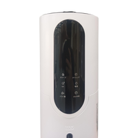 Humidificateur d'air à ultrasons à vapeur froide et chaude de 7,5 l pour chambre à coucher