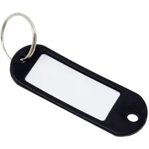 Portachiavi SBS con etichetta sostituibile, gadget personalizzati - Product Image 1