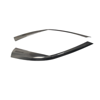 Kit de carrosserie modifié en fibre de carbone pour Nissan GTR35 R35 (2008-2016) - Garniture de montant A, bande décorative de fenêtre, montant de porte
