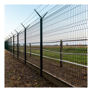 Clôture en fil de fer soudé 3D revêtue de PVC pour la protection des limites de la maison, du jardin et des espaces extérieurs - Product Image 2