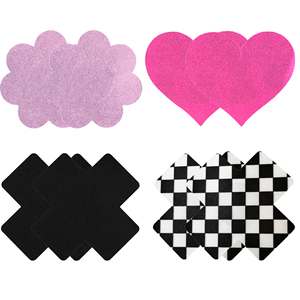 Chaud Multi Adhésif Poitrine Poitrine Autocollant Rose Mamelon Pasties Tissu Mamelon Couverture En Vrac Pasties Noir Sexy Exotique Mamelon Pasties - Product Image 6