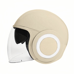 Los cascos de motocicleta de Material ABS más vendidos, <span class=keywords><strong>casco</strong></span> de estilo retro con forro de algodón, <span class=keywords><strong>casco</strong></span> de choque personalizado Unisex con salida de fábrica - Product Image 1