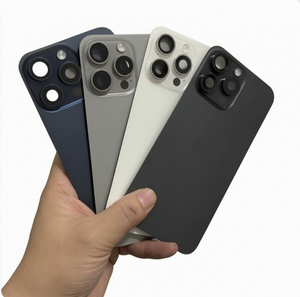 Coque arrière à grande ouverture pour iPhone 15 Pro Max – Pièces de rechange en gros, vitre arrière de batterie avec fonction d'alignement magnétique intégrée - Product Image 1