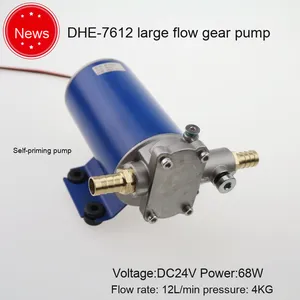 Bơm bánh răng tự mồi lưu lượng lớn, cấp thực phẩm, chịu nhiệt độ cao, làm bằng thép không gỉ, dùng cho nhiệt độ cao - Product Image 3