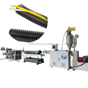 Reliable Plastic Single Wall Pipe Manufacturing Machine Supplier for producing instrument wiring harness protection tubes