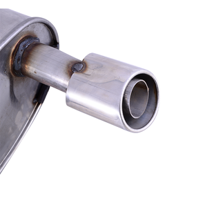 Silencieux d'échappement en acier inoxydable de haute qualité pour Camry, pièces automobiles arrière, épaisseur 1,2 mm, ajustement universel, 1 pièce - Product Image 6