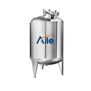 500L Fixed Sealed Liquid Storage Tank Stainless Steel Water Tank