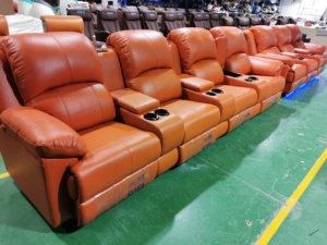 Ensemble de canapés en tissu microfibre <span class=keywords><strong>moderne</strong></span>, meubles de luxe, fauteuils inclinables <span class=keywords><strong>électrique</strong></span>s, salon, fauteuils inclinables <span class=keywords><strong>électrique</strong></span>s avec chargeur sans fil - Product Image 5