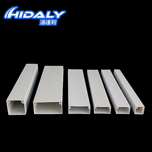 Condotto del cavo del Pvc adesivo del mercato del perù 24 x14 20x10 15x10 39x19 canalina/condotto del cavo con nastro - Product Image 3