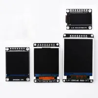 Layar TFT 0.96/1.3/1.44/1.8 Inci IPS 7P SPI HD Modul LCD Penuh Warna IC Penggerak ST7735 / ST7789 80*160 240*240