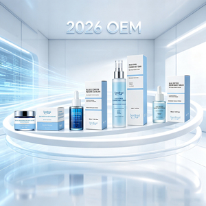 Sérum Réparateur Quotidien à l'Acide Hyaluronique et Peptides Bleus OEM Marque Blanche – Essence Éclaircissante pour Peaux Ternes et Amélioration de l'Aspect Cutané - Product Image 1