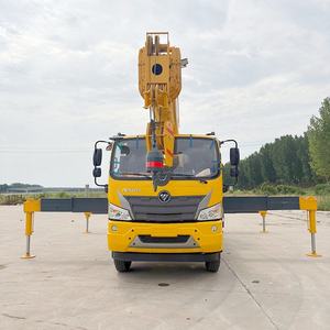 أعلى بيع آلات البناء الثقيلة رافعة شاحنة 12t مع رافعة محمولة على شاحنة - Product Image 3