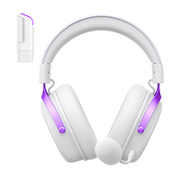 Casque de jeu sans fil et filaire Havit H2015YG Quad-Mode, circum-auriculaire, son surround, écouteurs USB avec microphone pour ordinateur
