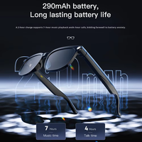 Gafas Inteligentes Multifuncionales con IA, Resistentes al Agua, Asistente de IA, Música Inalámbrica, Llamadas con Manos Libres, Cámara Integrada