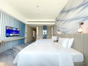 Juego de Muebles para Dormitorio de Hotel 5 Estrellas, 2 Juegos de Dormitorio Personalizados Estilo Hilton para Habitaciones de Huéspedes, Muebles para <span class=keywords><strong>Suites</strong></span> de Hotel - Product Image 6