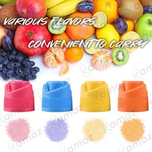 Capuchon de bouteille d'eau en gros OEM Amaz, saveur fraise, pour poudre d'<span class=keywords><strong>électrolyte</strong></span>s portable, boisson hydratante - Product Image 6