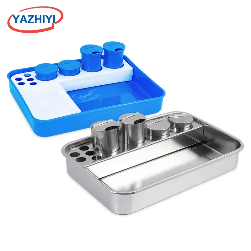 Competitive Price Stainless Steel Dressing Change Injection Tray Disinfection Square Plate
