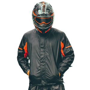 Promotion Wholesale Motorcycle <strong>Raincoat</strong> Pants Storm-Proof Reflective Quick-Drying Windproof <strong>Nylon</strong> Custom <strong>Raincoat</strong> Rainsuit - Product Image 1