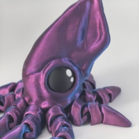 Moderne 3D-Gedruckte Bunte Kleine Tintenfische - Geburtstagsdekoration & Spielzeug für Zuhause und Schreibtisch