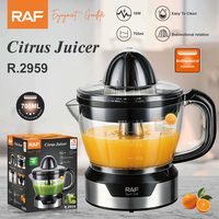 RAF R.2959 Citruspers 18W 0.7L PP AS ABS RVS Motor 4420 Koper Snelle Rotatie VDE Stekker 1M Kabel OEM