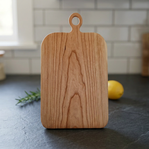 Planche à découper rectangulaire en bois avec poignée, durable, résistante à l'eau, taille personnalisée, planche à découper pour boucher, logo, passe au lave-vaisselle - Product Image 1