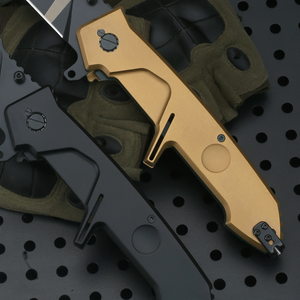 ER tùy chỉnh OEM lớp DIY Pocket Knife với gỗ xử lý dao cạo sắc nét 3Cr13 thép không gỉ gấp lưỡi cho cắm trại đi bộ đường dài - Product Image 4