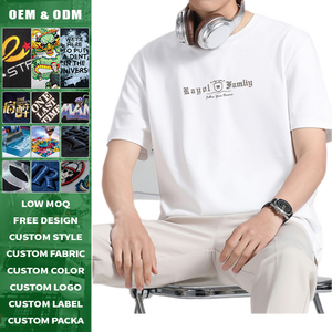 T-shirt pour homme en coton mercerisé à l'ammoniac liquide, coupe décontractée, respirant, poids lourd, été, imprimé lettres courtes - Product Image 4