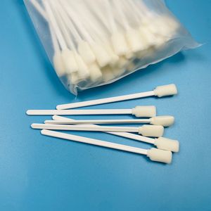 Penyeka pembersih kepala busa persegi panjang 128mm spons panjang aplikator permukaan perawatan luka - Product Image 1