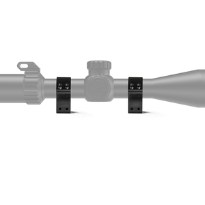 Anneaux de montage en aluminium BANGBANG - 30 mm, fixation à double vis pour rail de 11 mm, hauteur centrale de 1,25 pouce (noir) - Product Image 6