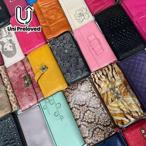 Portefeuille en cuir véritable A11-2, sacs d'occasion en gros, designs mixtes, styles populaires, adaptés à la <span class=keywords><strong>revente</strong></span>, haute qualité - Product Image 2