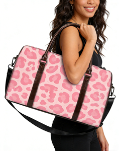 <span class=keywords><strong>Bolsa</strong></span> de Viaje Tipo Tote de Gran Capacidad con Estampado CHEETAH Ketty, Personalizada, Moderna, con Cierre - Product Image 4