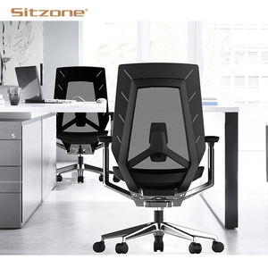 Chaises de bureau ergonomiques pivotantes noires <span class=keywords><strong>ENOVA</strong></span> en gros, chaise de bureau de direction inclinable, chaise ergonomique Sillas - Product Image 6