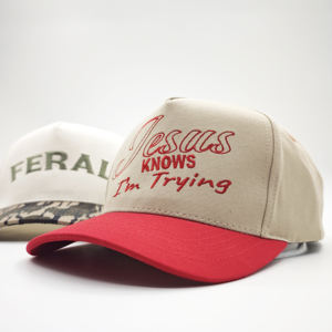 Casquette personnalisée avec logo privé, 5 panneaux, bicolore, vente en gros, broderie personnalisée, casquettes de baseball - Product Image 6