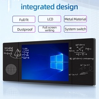 Tableau blanc interactif LED JOMEtech 75 pouces pour l'éducation scolaire, tactile 40 points (stylo/doigt), résolution 4K, système d'exploitation Android/Windows, processeur Intel