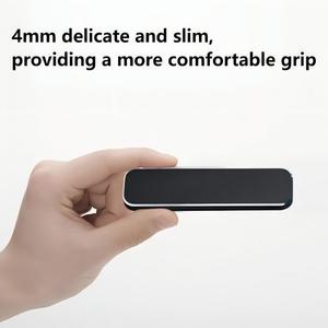 W Shape Portable Folding Aluminum Alloy Invisible Mini Metal <strong>Stand</strong> for <strong>iPhone</strong> Universal Desk Mobile Phone Holder - Product Image 2