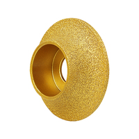 Disque abrasif diamanté haute performance SONGQI pour meuleuse à bord bullnose, brasé sous vide à sec pour pierre