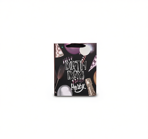 Sacchetto regalo di carta per feste di compleanno, stampa a 4 colori per occasioni speciali - Product Image 1