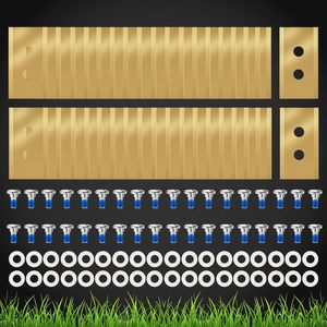 Paquete <span class=keywords><strong>de</strong></span> 36 Cuchillas <span class=keywords><strong>de</strong></span> Repuesto <span class=keywords><strong>de</strong></span> Acero Inoxidable Dorado con Revestimiento <span class=keywords><strong>de</strong></span> Titanio para Cortacéspedes Robóticos Mammotion Serie <span class=keywords><strong>LUBA</strong></span> y YUKA - Product Image 6
