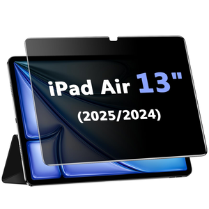 ฟิล์มกันรอยแบบป้องกันการมองเห็น สำหรับ iPad M2/M3/M4 Pro/Air รุ่นที่ 7-13 ป้องกันรอยขีดข่วน 9H ป้องกันการสอดแนม กระจกนิรภัย ป้องกันน้ำมัน กันกระแทก - Product Image 1