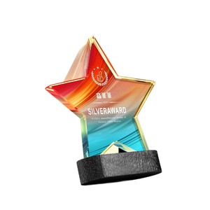 Trofeo de cristal brillante personalizado Shenghetong con logotipo, premio personalizado para eventos y regalos - Product Image 5