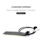 Antenne NFC 13,56 MHz, film flexible, communication par champ proche, type adhésif, pour lecteur RFID, équipement intelligent