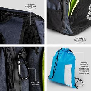 Sac <span class=keywords><strong>de</strong></span> sport personnalisé <span class=keywords><strong>de</strong></span> 45 L, imperméable, pour <span class=keywords><strong>triathlon</strong></span>, entraînement, athlète, équipe, natation, entraînement, sac à dos décontracté pour adultes, sport, gym, pour hommes et femmes - Product Image 5