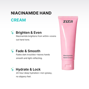 Crema de Manos Vegana ZLZR para Mujer con Niacinamida, Hidratante y Blanqueadora, con Fragancia Floral para Todo Tipo de Piel - Product Image 2